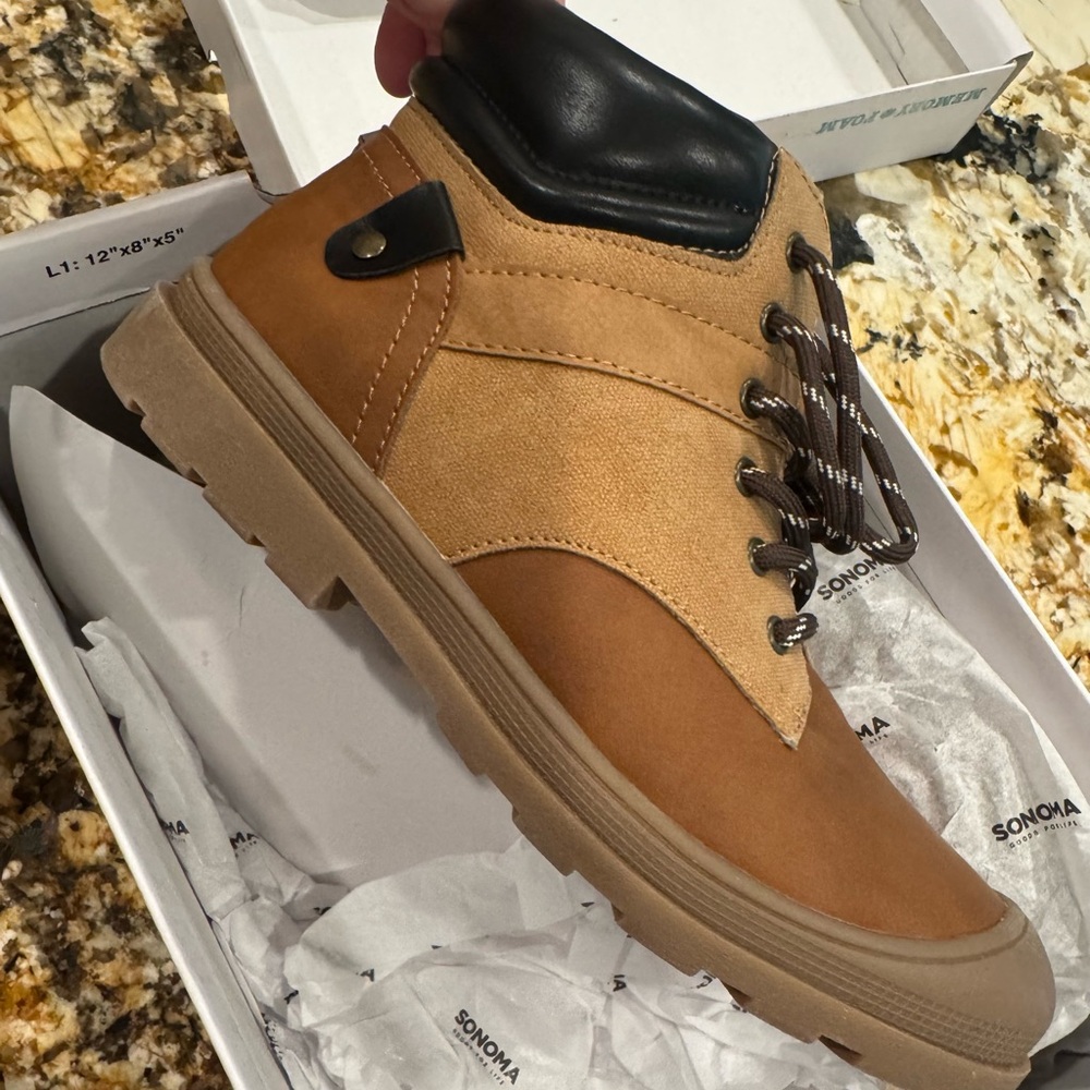 Sonoma Boys Tan Shoes/ Boots